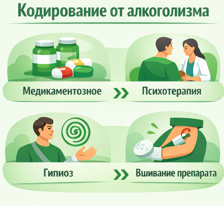 кодирование от алкоголизма в Белоярском Санати